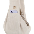 Load image into Gallery viewer, HANDS-FREE COTTON DOG SLING BAG – IRIS
