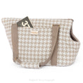 Load image into Gallery viewer, PET CARRIER HOUNDSTOOTH TWEED - AURELIA