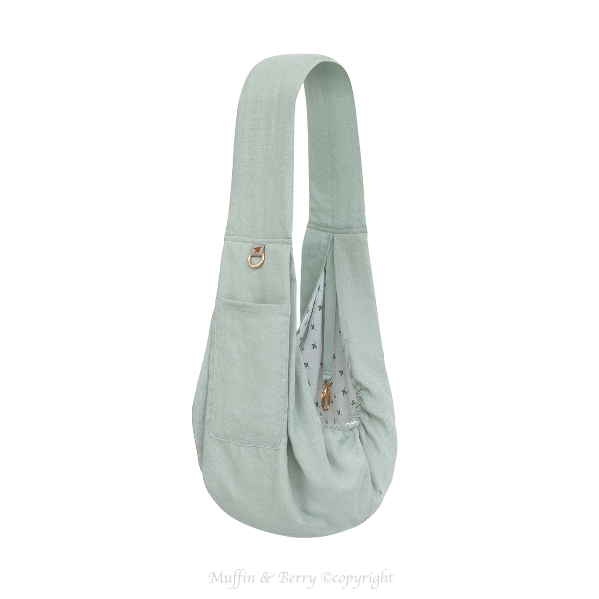 Linen Pet Sling Carrier – ERIN