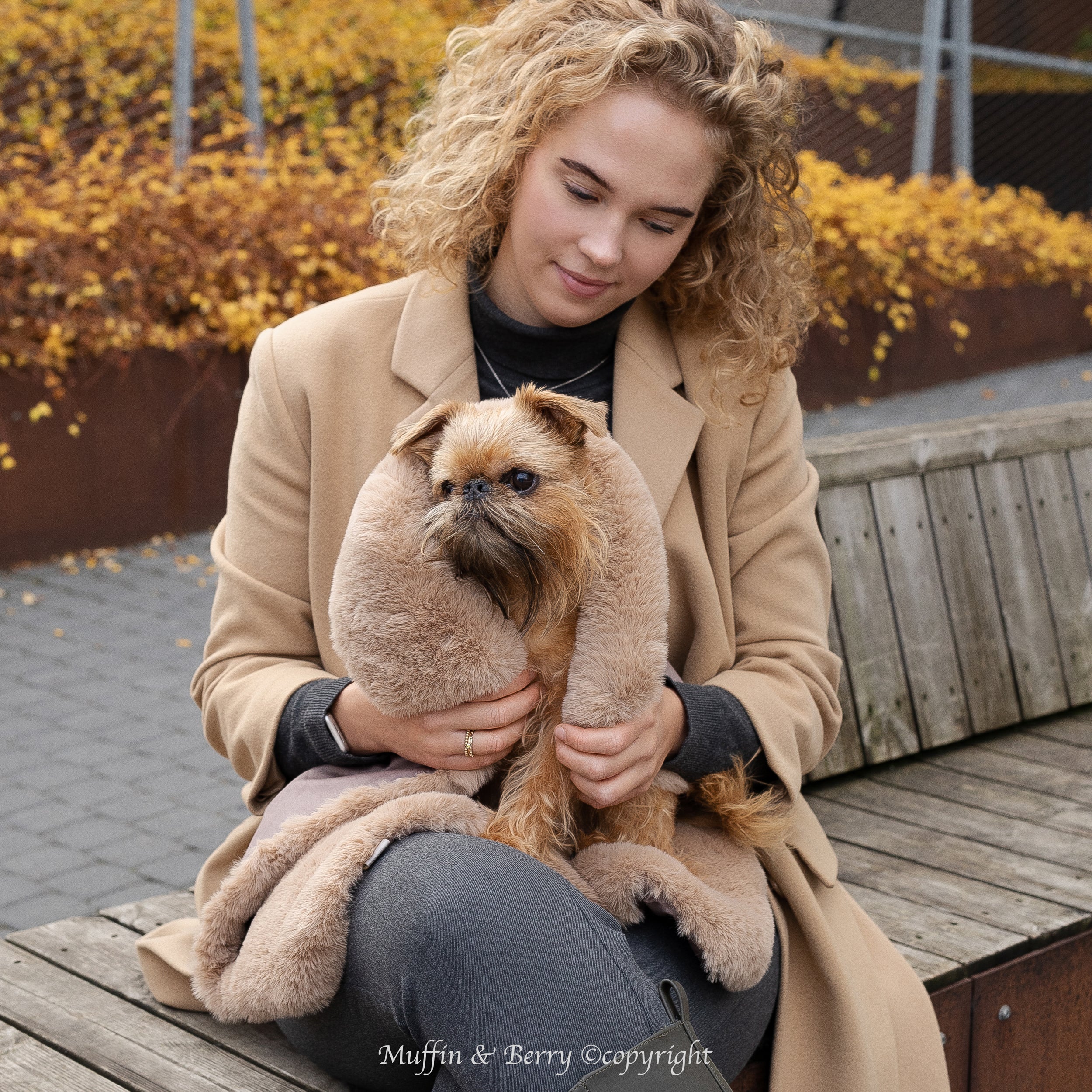 Faux Fur Pet Blanket - ANNA