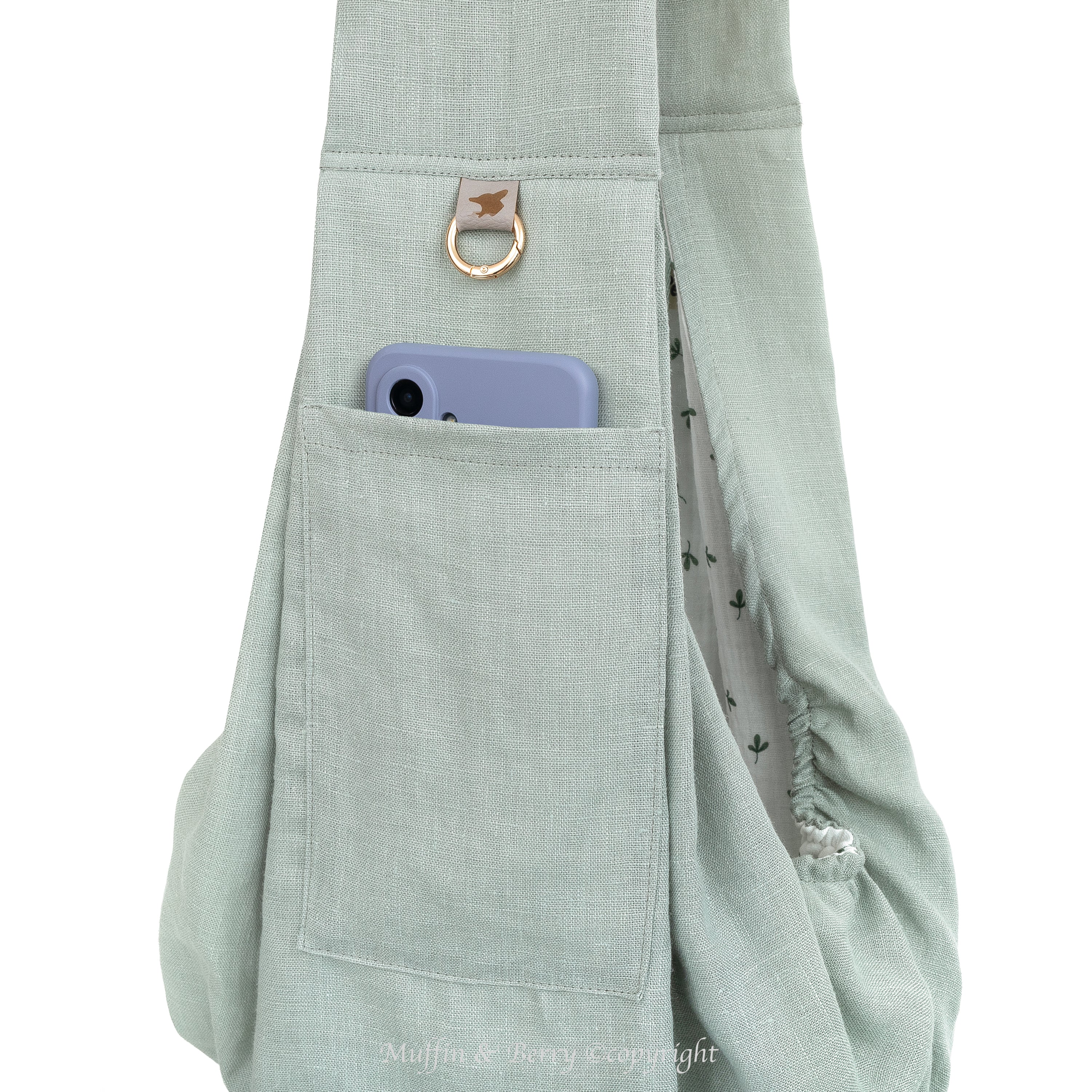 Linen Pet Sling Carrier – ERIN