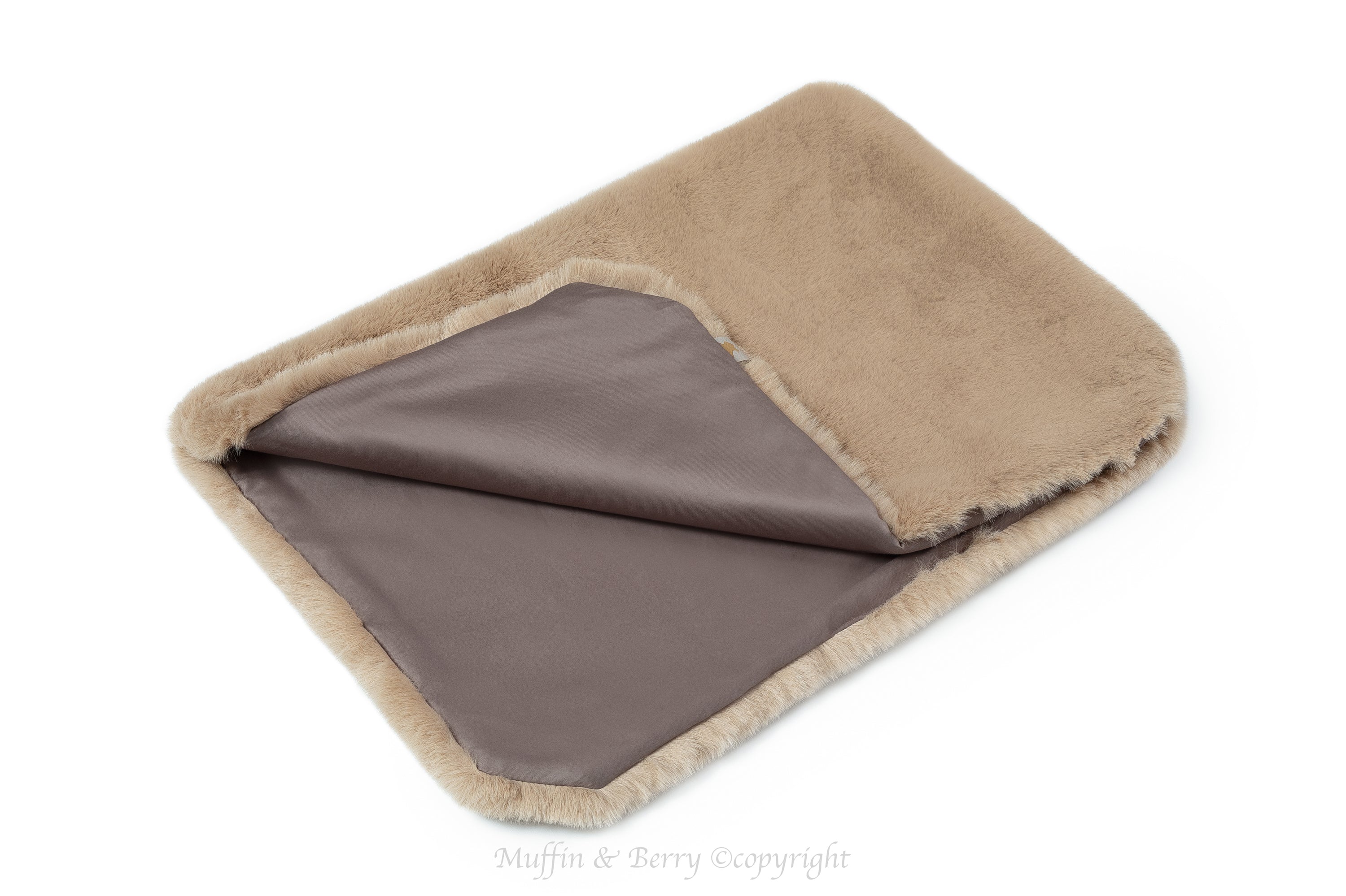 Faux Fur Pet Blanket - ANNA