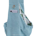 Load image into Gallery viewer, NEW Linen Sling Bag for Pets - JOSIE Lightweight Summer Carrier
