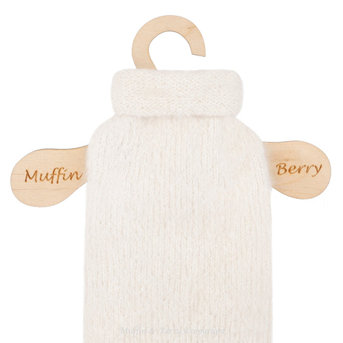 Alpaca & Merino Wool Pet Sweater | Mohair-Look Pullover CAREY