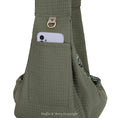 Load image into Gallery viewer, HANDS-FREE COTTON DOG SLING BAG – REYA
