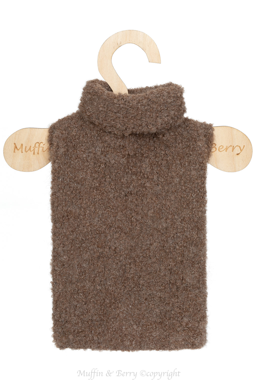 Alpaca Wool Bouclé Pet Sweater - WILLOW