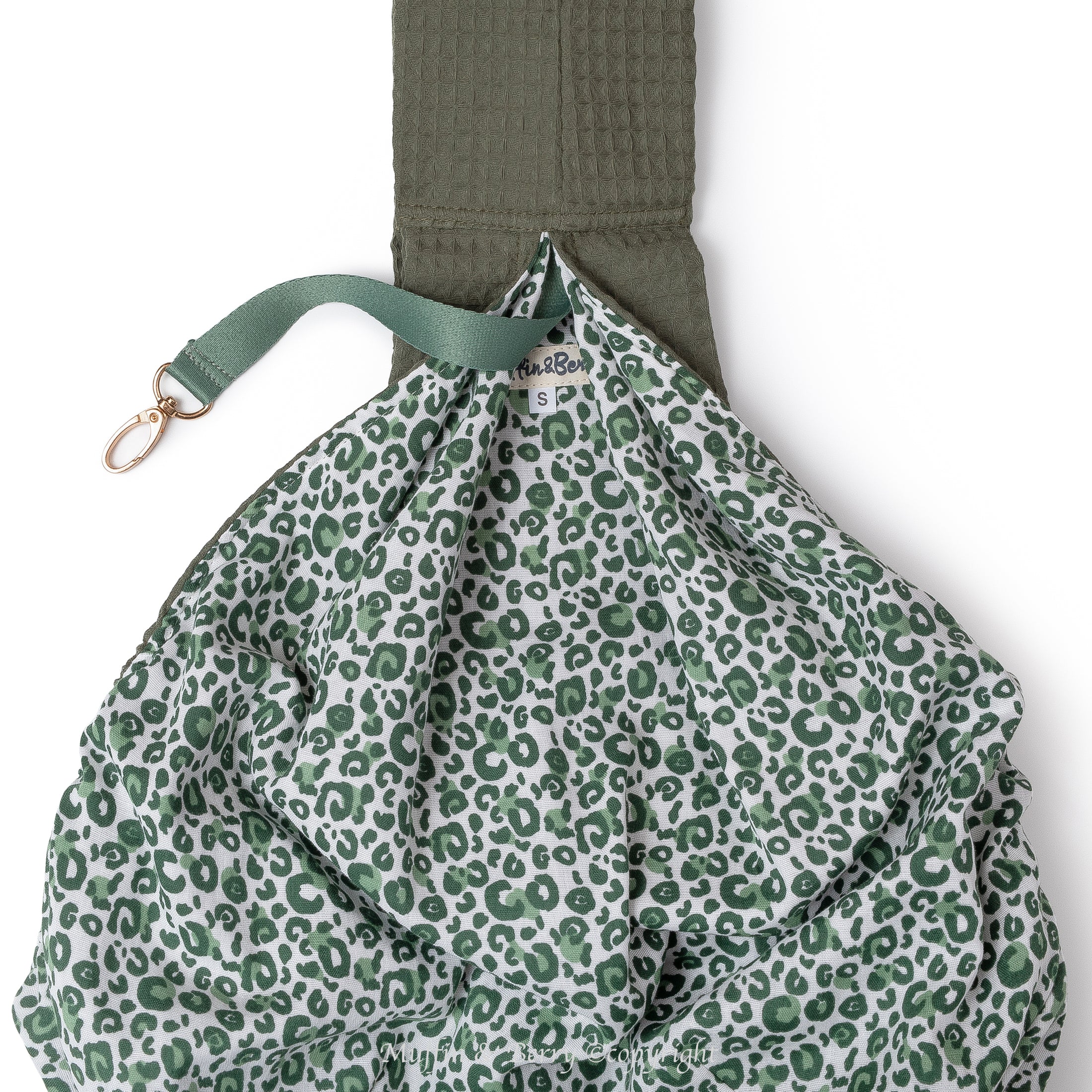 HANDS-FREE COTTON DOG SLING BAG – REYA