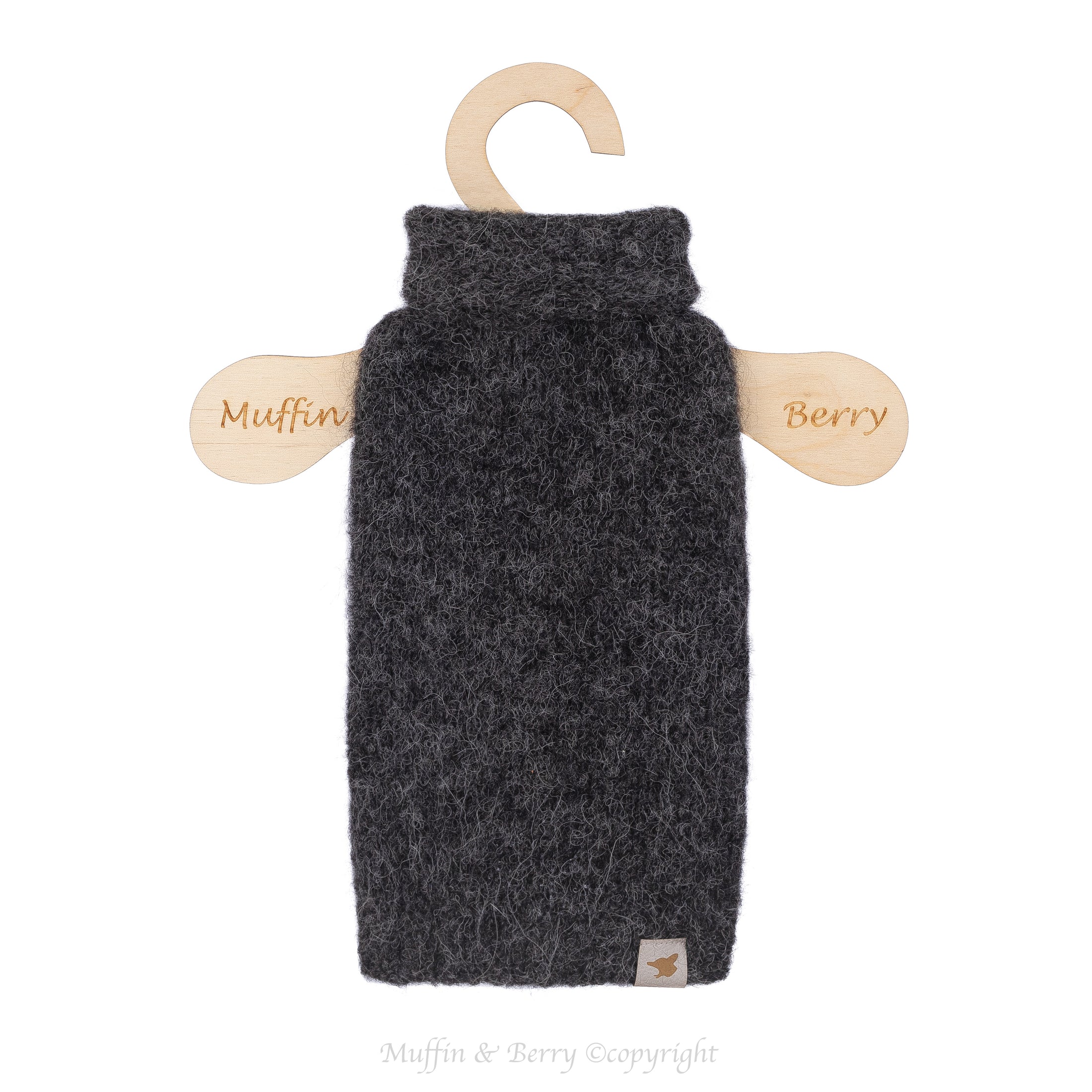Alpaca & Merino Wool Pet Sweater | Mohair-Look Pullover CAMERON