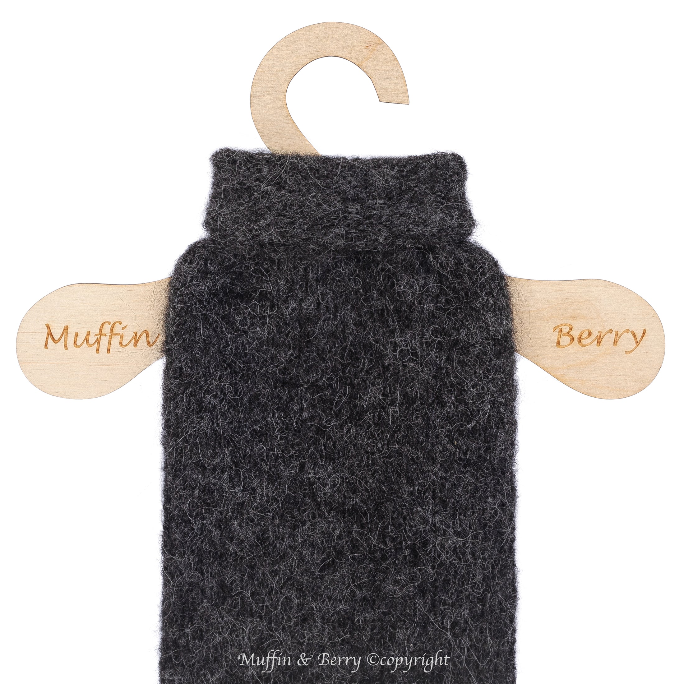 Alpaca & Merino Wool Pet Sweater | Mohair-Look Pullover CAMERON