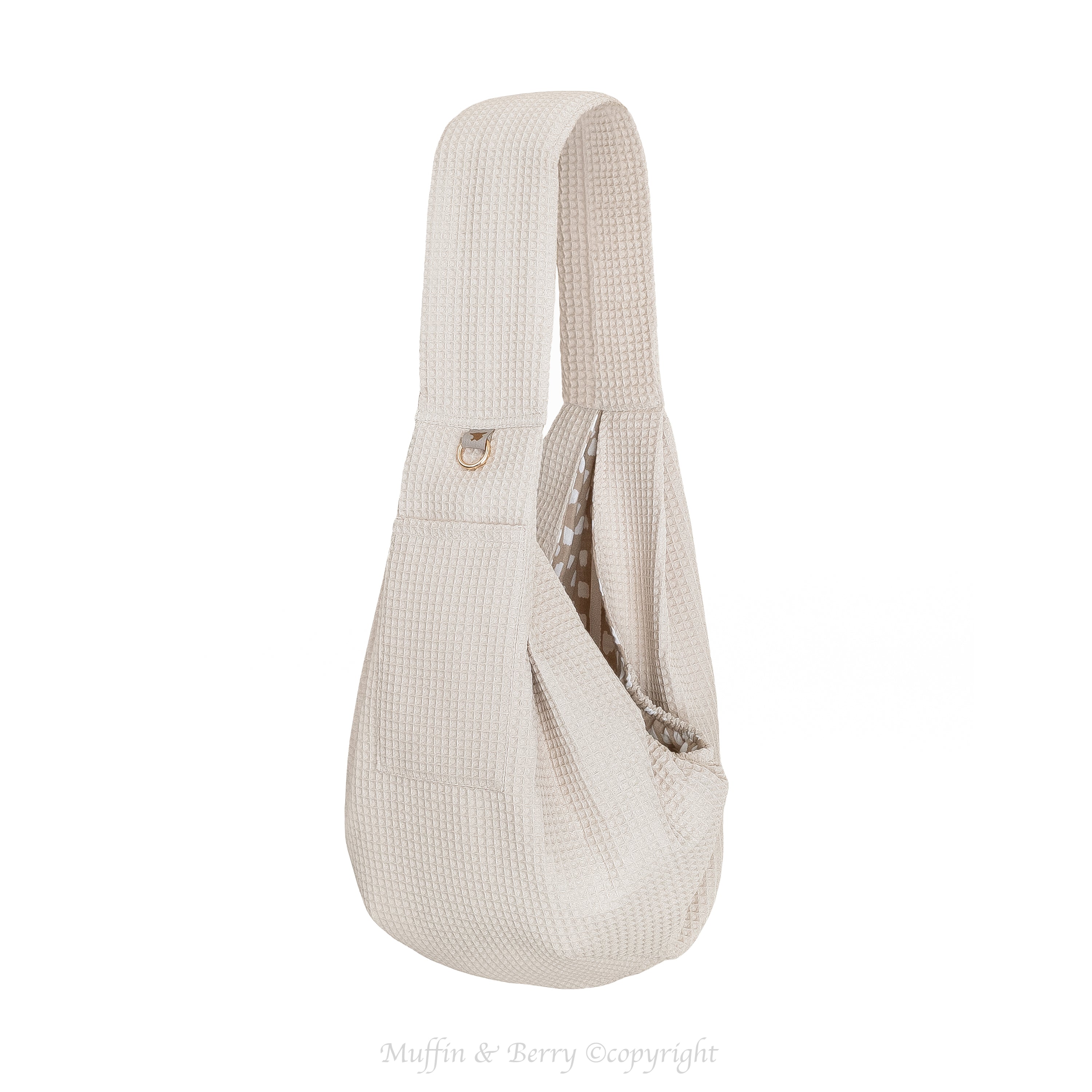 Cotton Pet Sling Carrier – IRIS
