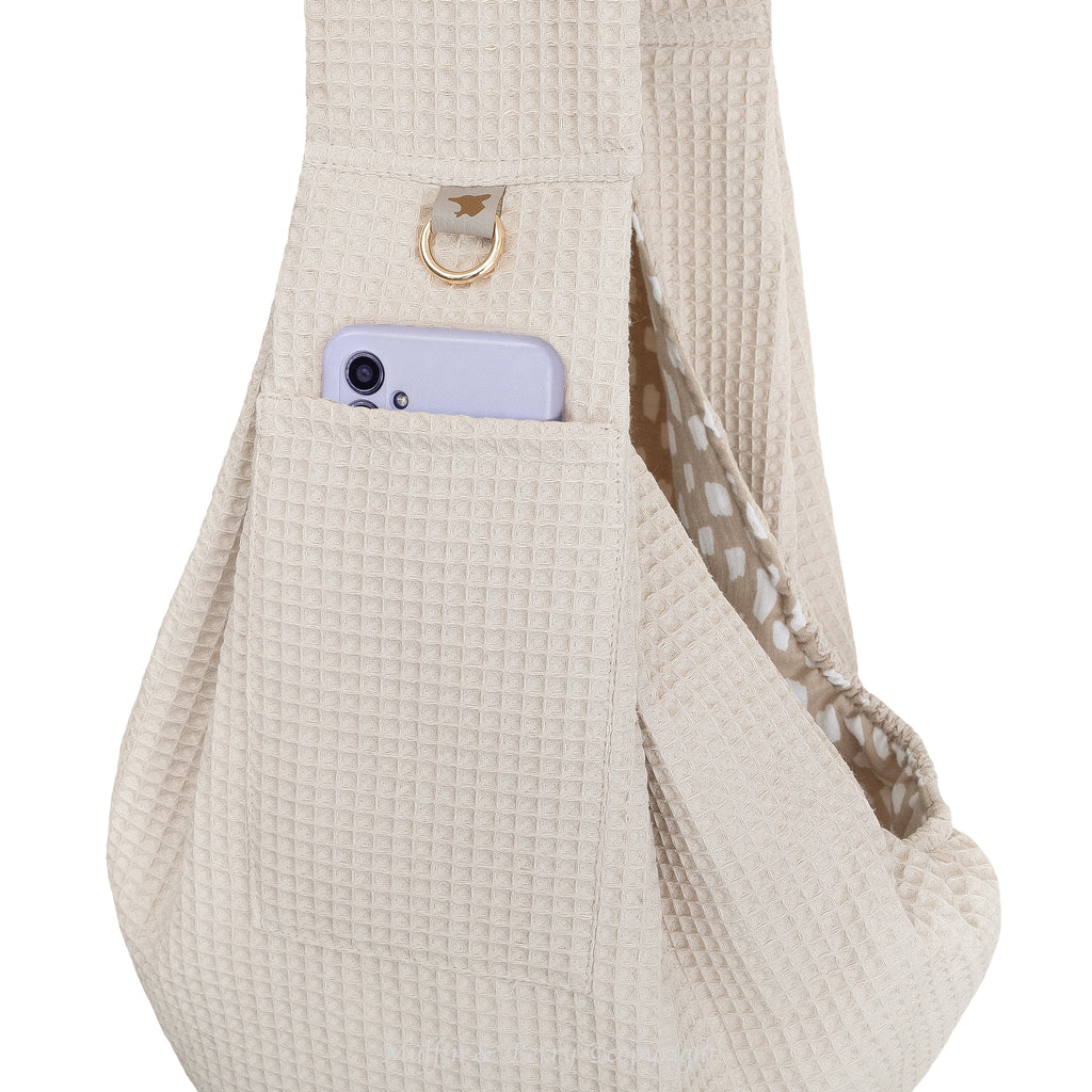 Cotton Pet Sling Carrier – IRIS