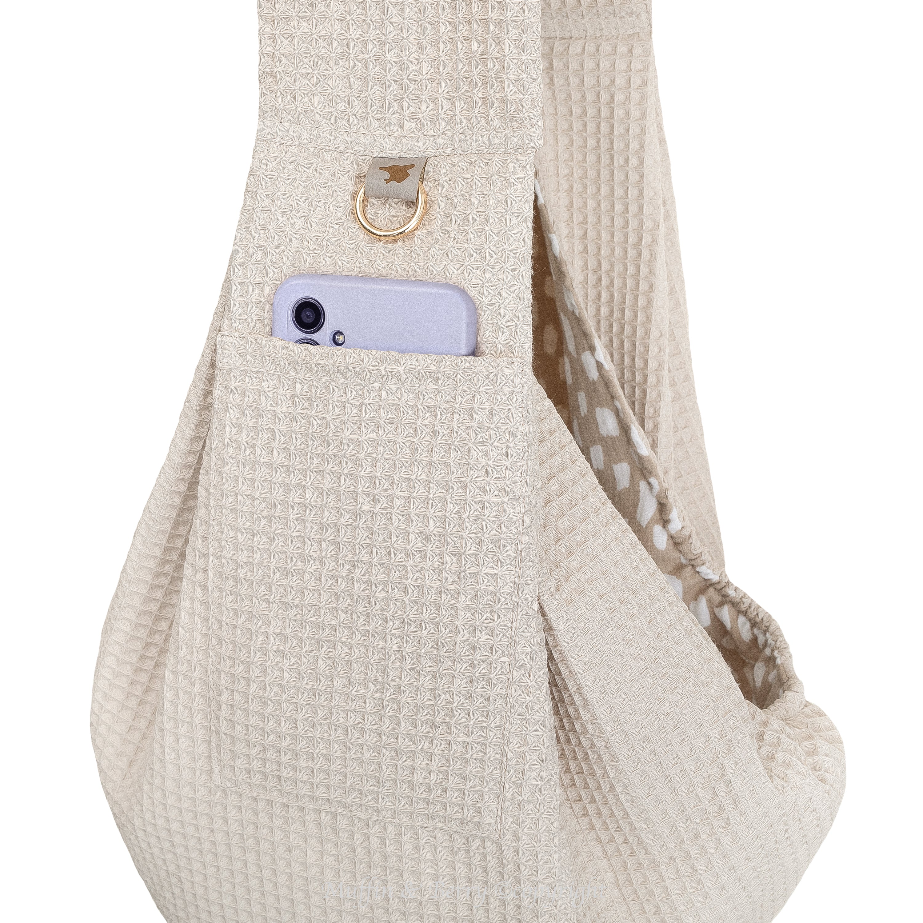 Cotton Pet Sling Carrier – IRIS