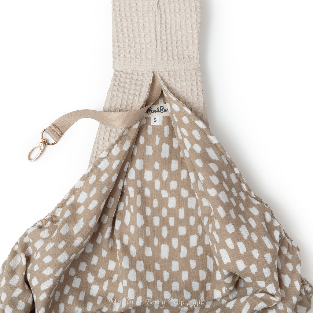 Cotton Pet Sling Carrier – IRIS