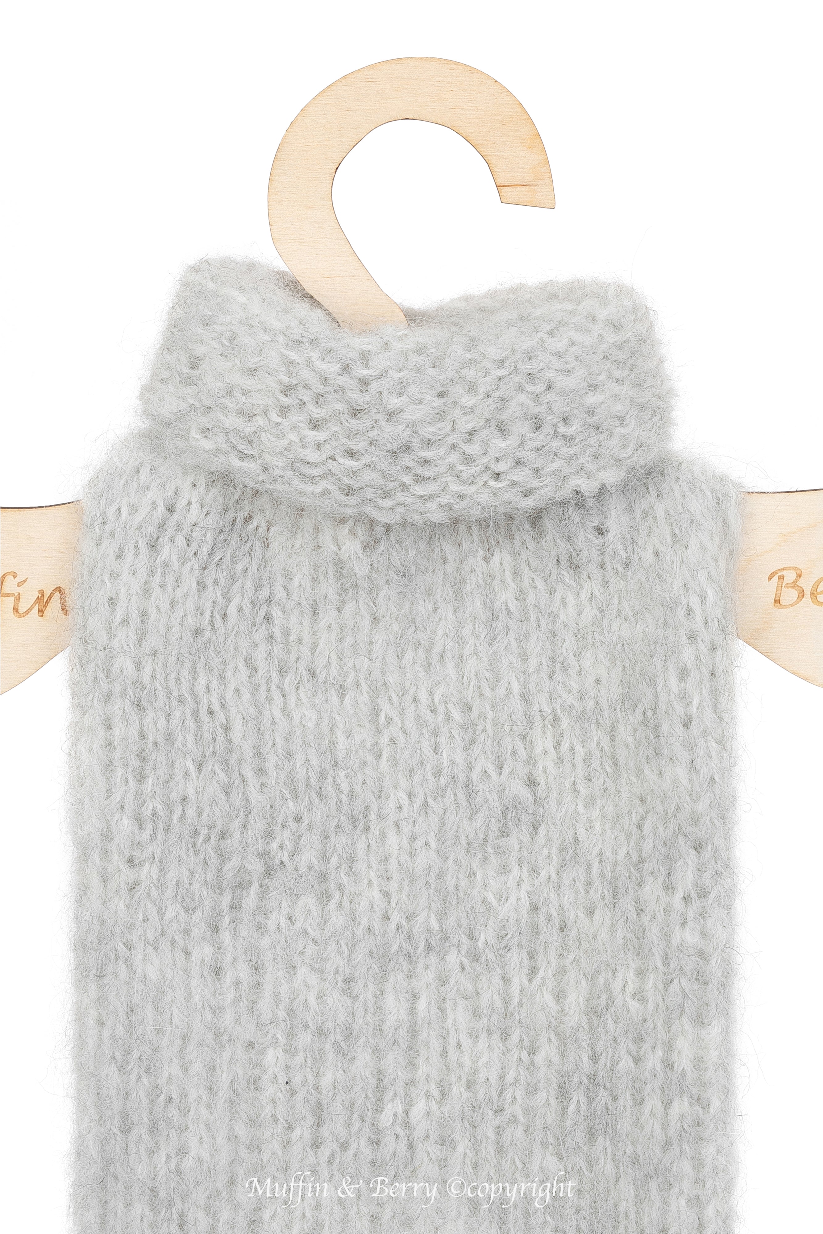 Mohair-Look Alpaca & Merino Wool Pet Sweater - ISLA