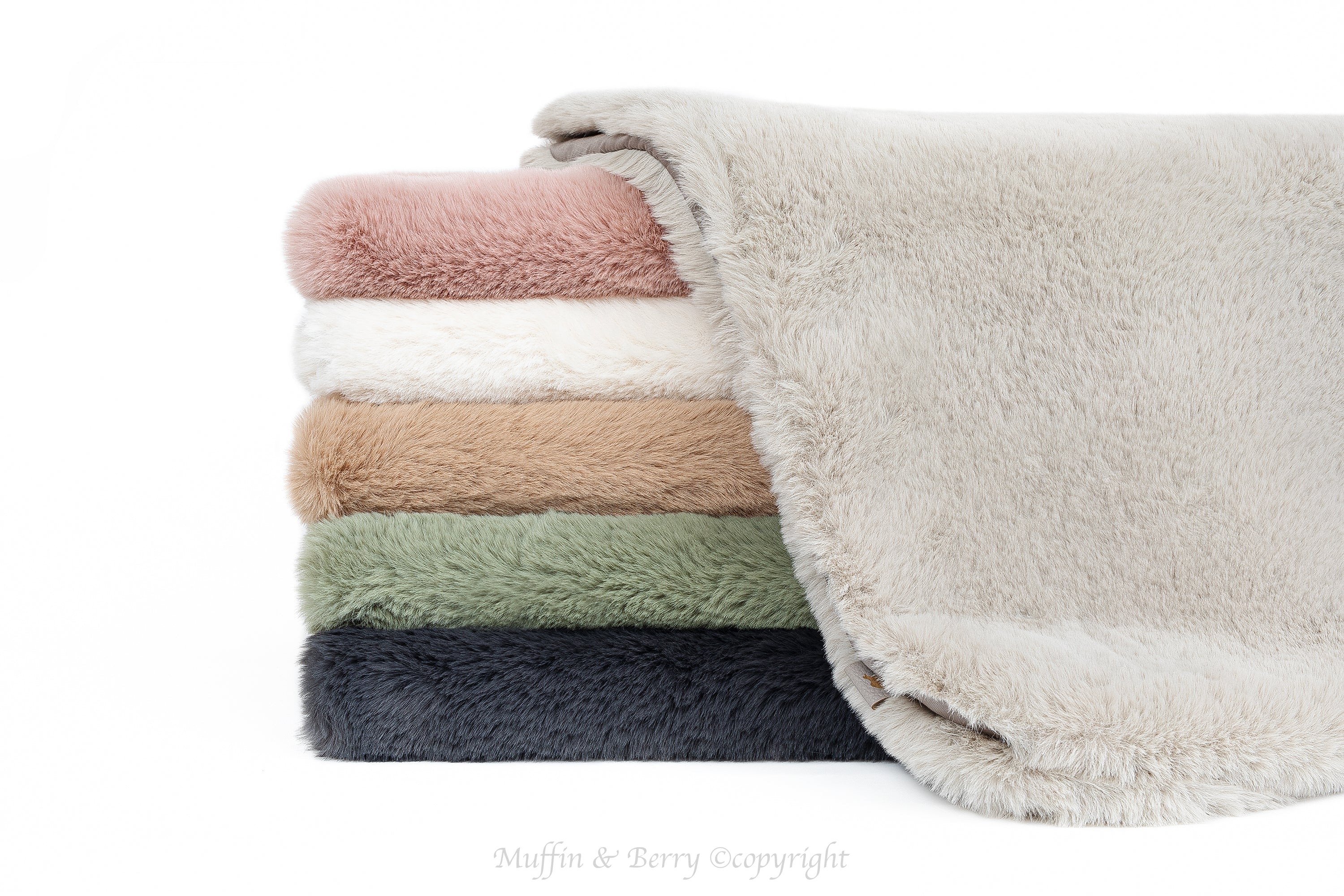 Faux Fur Pet Blanket - ANNA