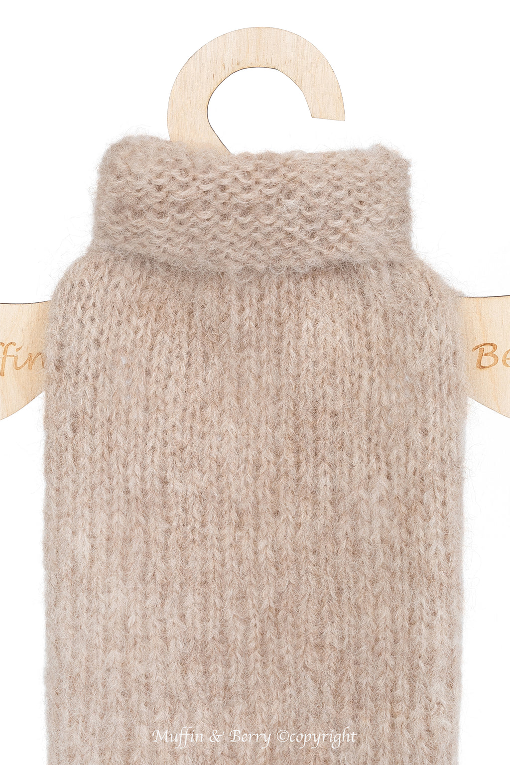 Mohair-Look Alpaca & Merino Wool Pet Sweater - STELLA