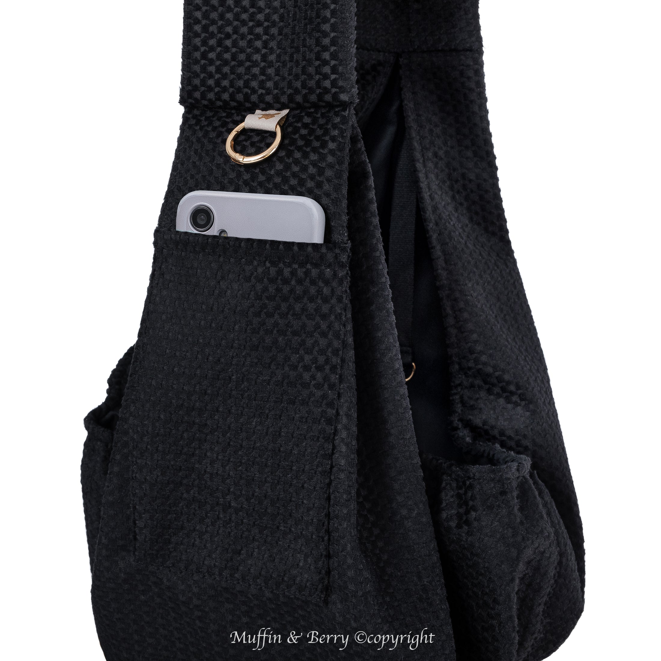 SOFT PET SLING BAG - SAWYER