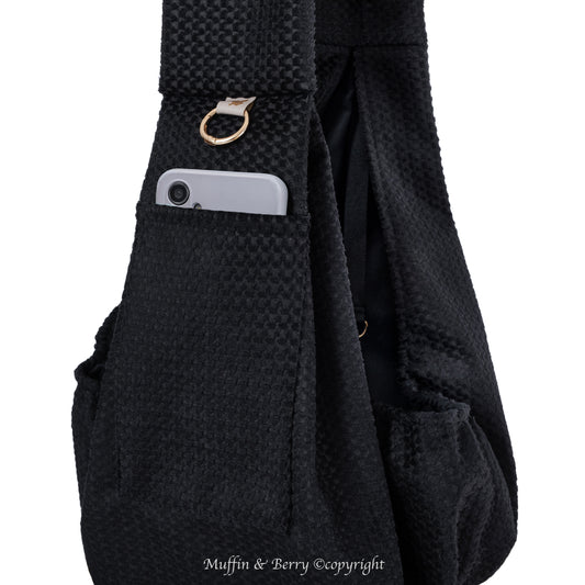 SOFT PET SLING BAG - SAWYER