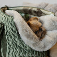 Load image into Gallery viewer, Faux bunny fur blanket CORA
