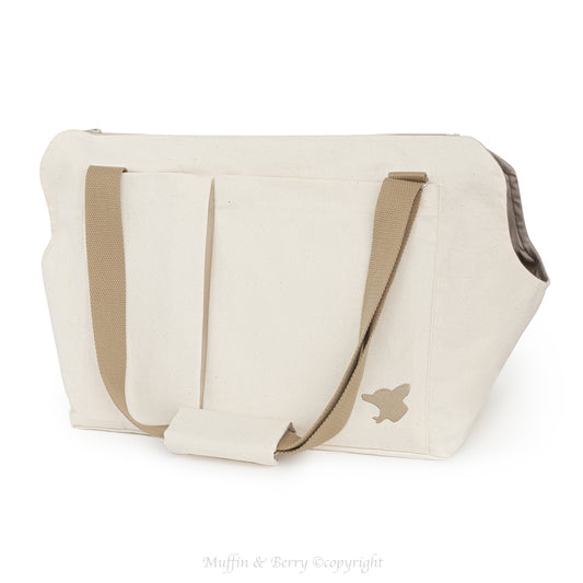Cotton Pet Carrier - Soft-Sided with 2 Openings JULIA