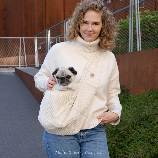 NEW Lightweight Cotton Pet Sling – DAISY
