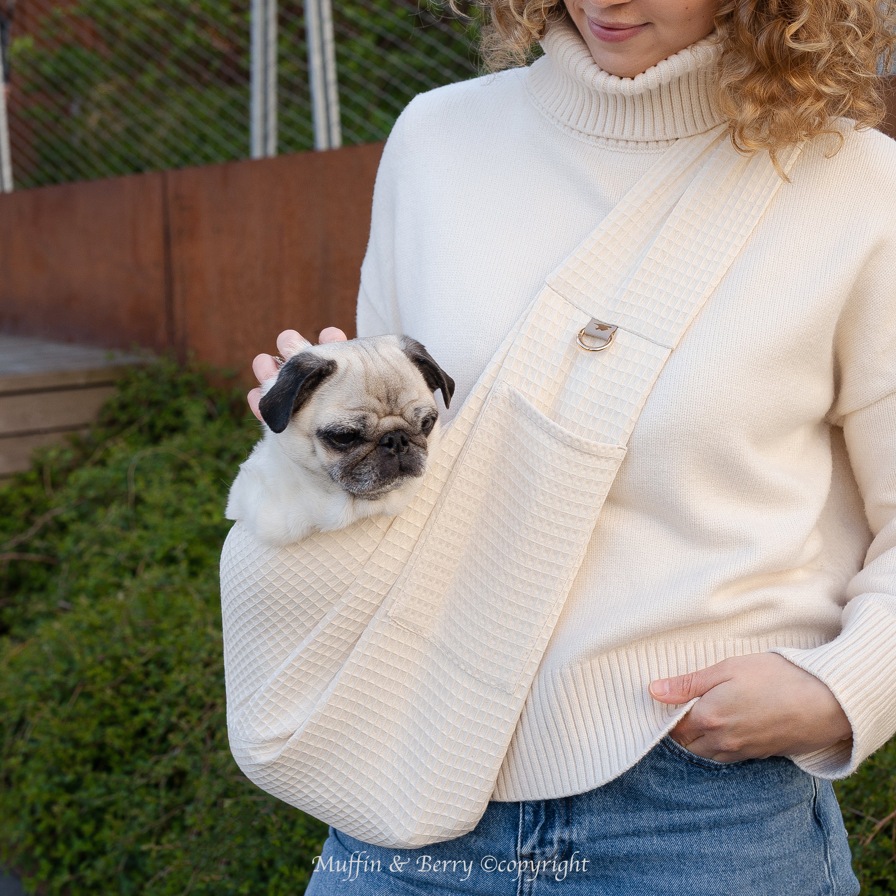 Cotton sling bag – DAISY