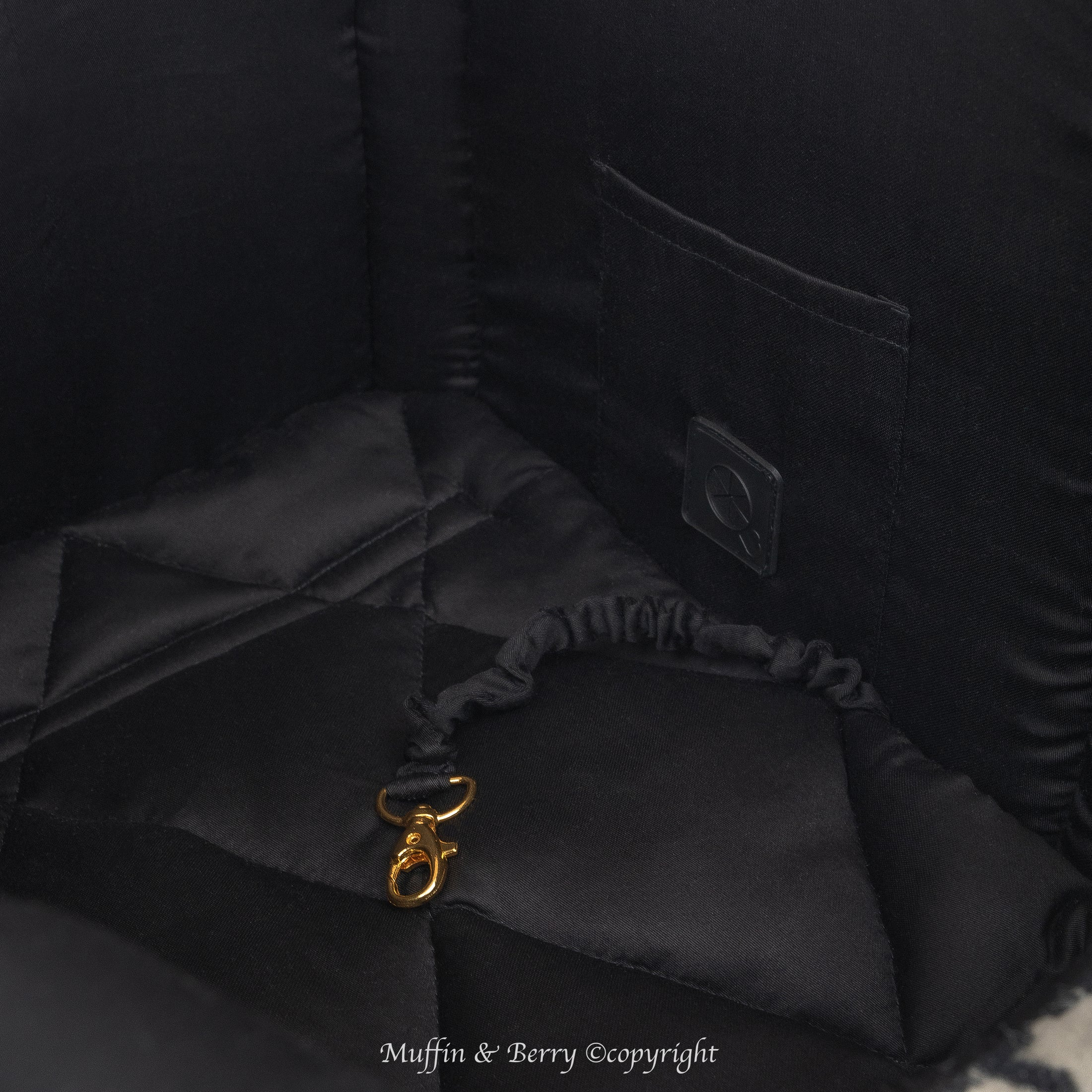 PET CARRIER HOUNDSTOOTH TWEED - COLLEEN