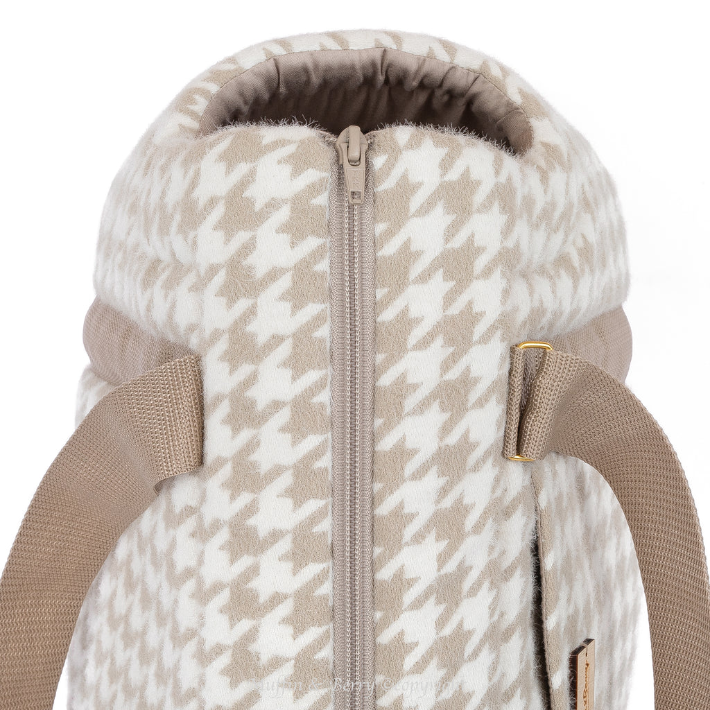 PET CARRIER HOUNDSTOOTH TWEED - AURELIA