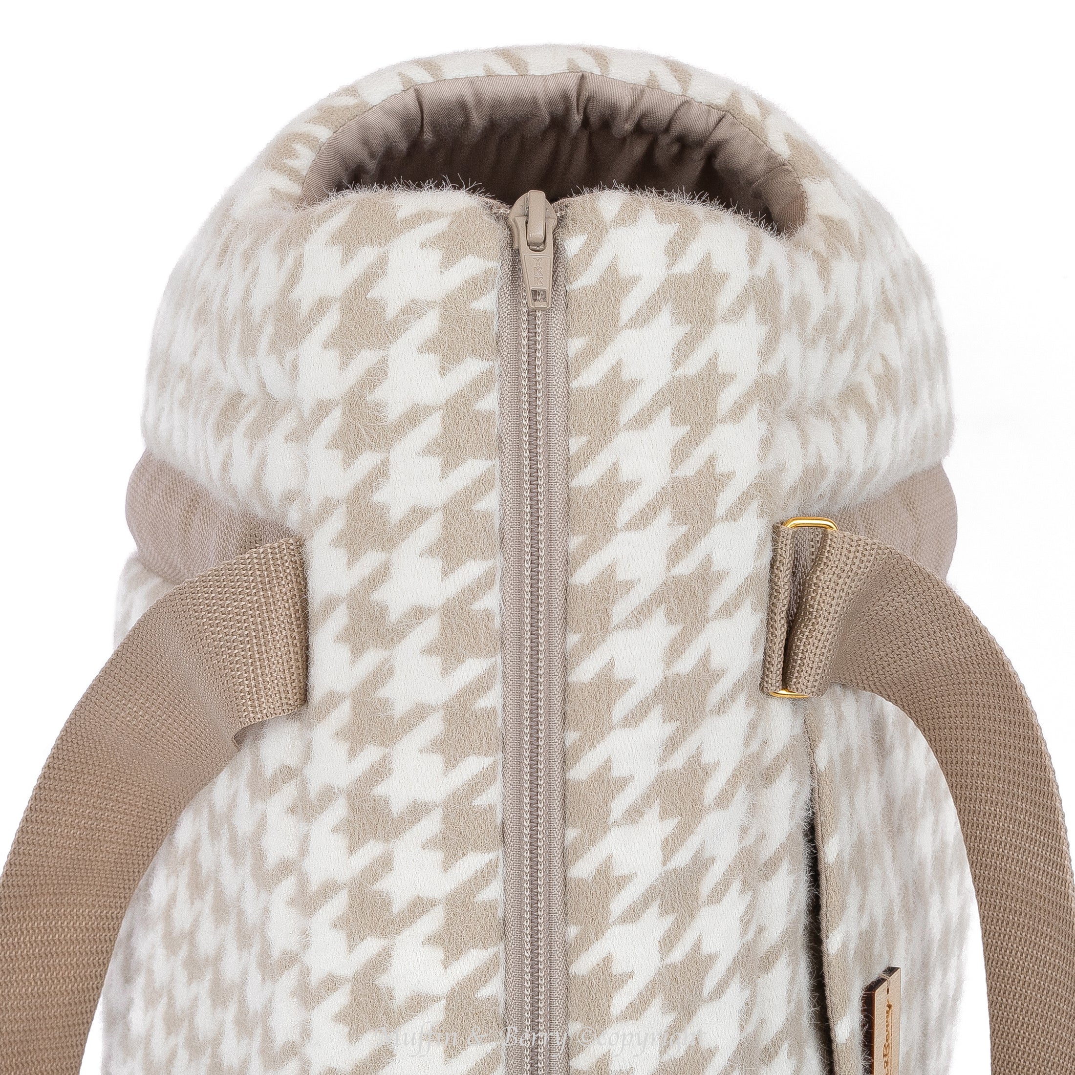 PET CARRIER HOUNDSTOOTH TWEED - AURELIA