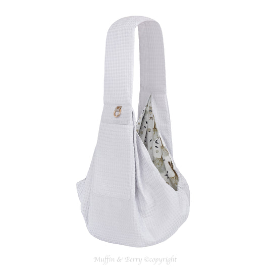 NEW Lightweight Waffle Cotton Pet Sling – PETER - for Dogs & Cats