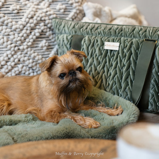 Faux bunny fur blanket ZOEY