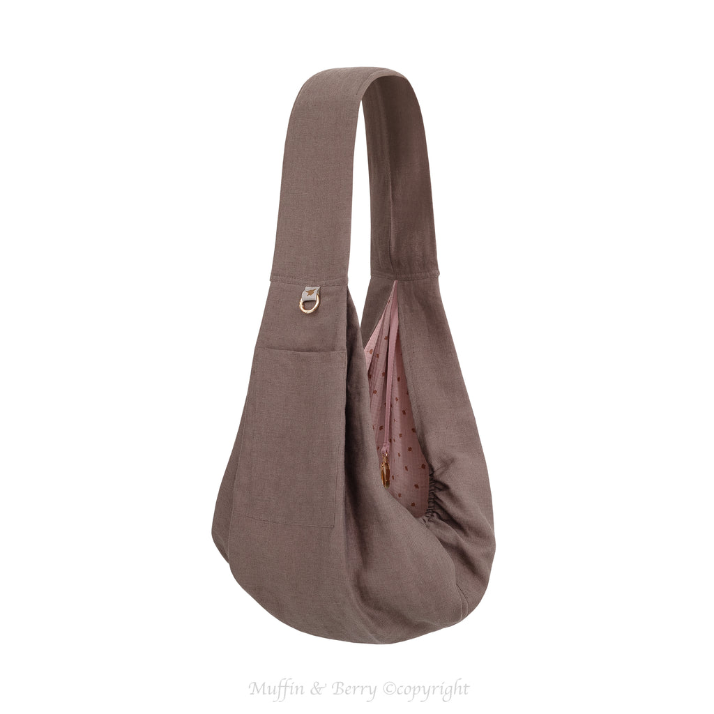 Linen Pet Sling Carrier – YUNA