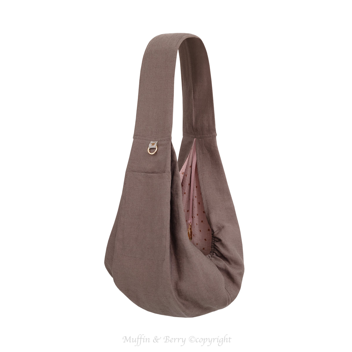 Linen Pet Sling Carrier – YUNA