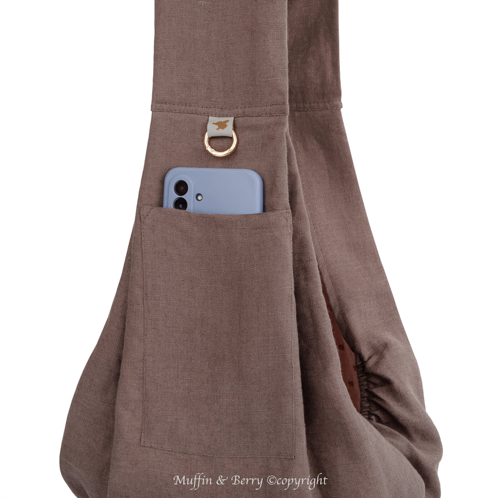 Linen Pet Sling Carrier – YUNA
