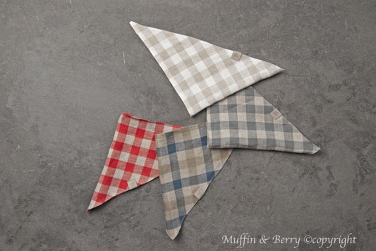 Linen bandanas BERNARD