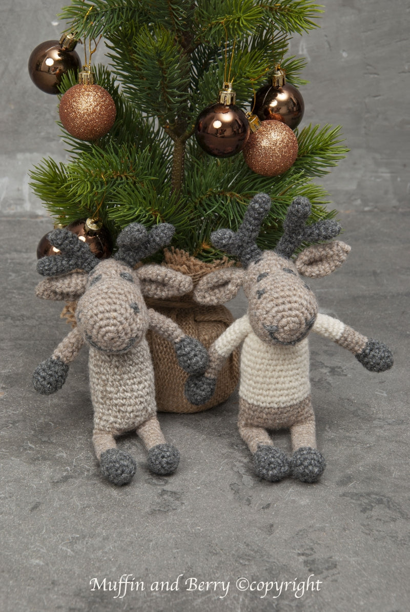 Crochet Moose Dog Toy – BERNARD