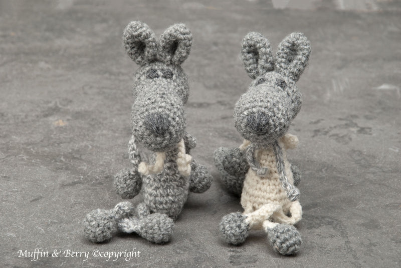 Crochet Wolf Dog Toy – FLINT